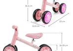 kinderkraft balance bike Cutie Flash (pink)