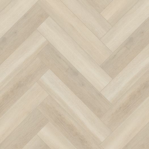 Clover Oak SPC Vinyl Herringbone Flooring 60x12.5cm