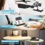 Wireless Charger, 3 in 1 Charging Station, 15W Qi Fast Foldable Magnetic Stand Dock for iPhone 15 14 13 12 11 Pro Max XS XR X 8 Plus, Apple Watch 9 8 7 6 5 4 3 2 SE, AirPods 3 2 Pro(With Adapter) Image 5