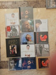 Andrea Bocelli 13 CD Lot