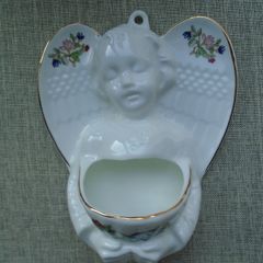 Royal Tara Angel Holy Water font, Royal Tara,  Holy Water Font, Home decor. Fine Bone China,