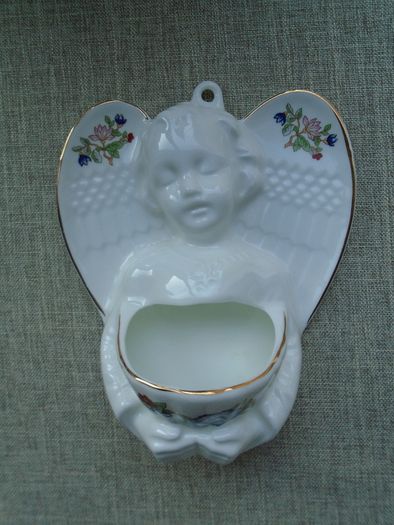 Royal Tara Angel Holy Water font, Royal Tara,  Holy Water Font, Home decor. Fine Bone China,