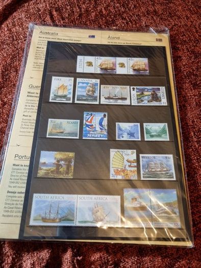Celebration of the Seas stamp collection