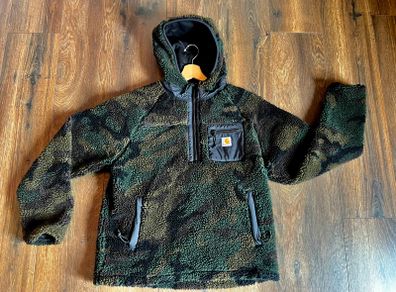 Carhartt WIP Prentis Pullover. Lined fleece pullover hoodie.