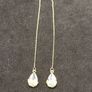 S925 SILVER Water Drop Earring Image 3