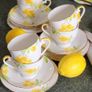 Vintage Royal Grafton Hand-Painted Fine Bone China Tea Set 19 Pieces Image 4