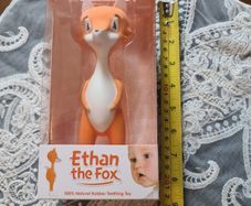 Ethan the fox. baby teether