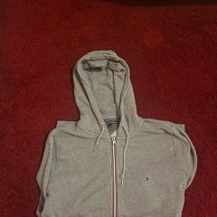 tommy hilfiger grey hoodie