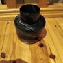 Unusual black / grey vase - stamped V W Image 4