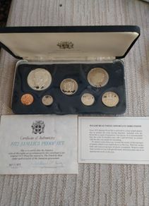 Jamaica  Silver Proof Coin Set
