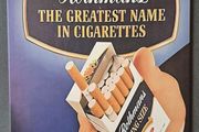 Vintage Style Metal Sign, ROTHMANS cigarette advertisement.