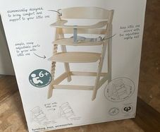 wooden highchair