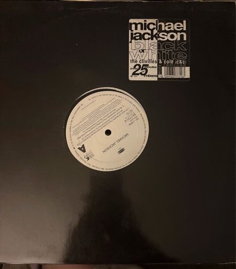 Michael Jackson Black Or White C&C Remixes 1992 Epic 12inch Vinyl 657731 6
