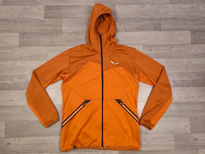 Salewa Full Zip Performance Technical Hoodie Jacket Mens Large