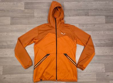 Salewa Full Zip Performance Technical Hoodie Jacket Mens Large