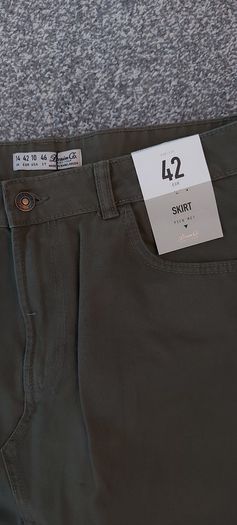 Mini Skirt, Penneys, Denim khaki, brand new Size 42