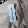 River Island Beige. A-Line Faux Suede Skirt.  S.12.  B.N.W.T. Image 5