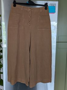 Massimo Dutti linen culotte