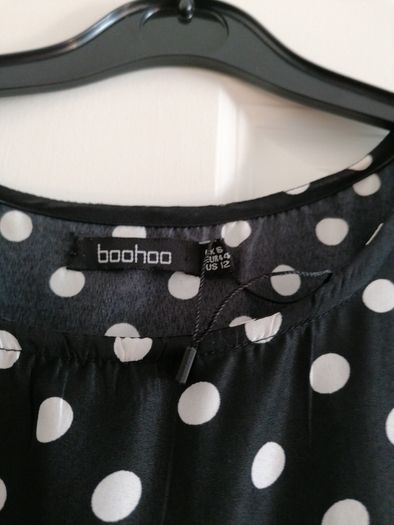 ladies pokodot boohoo dress size 16