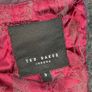 Ted Baker London Mens Grey Wool Blend Peacoat Jacket Size 3 Image 7