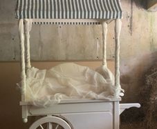 Handmade sweet trolley