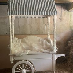 Handmade sweet trolley