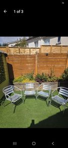 aluminium garden chairs