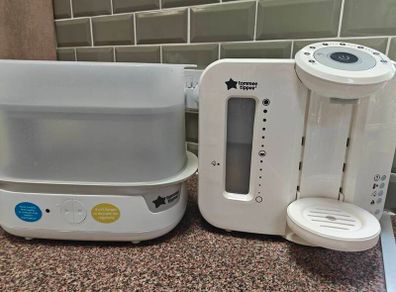 Tommee tippee steriliser and bottle maker