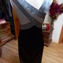 Ladies JAX Black and grey fitted dress, fully lined. Beautiful quality. Image 2