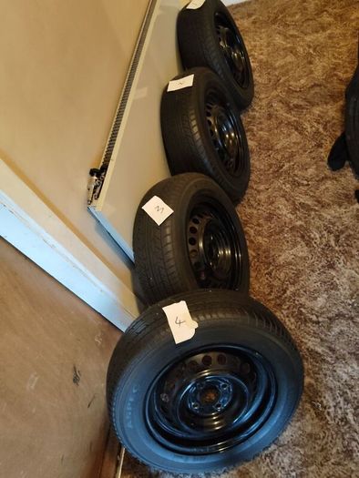 14" Tyres on steel rims
