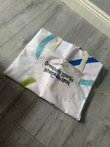 Bag turned mat