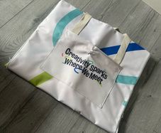Bag turned mat