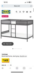 ikea bunk bed