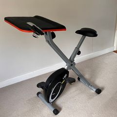 Foldable Ultrasport F-Bike with Laptop Stand