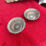 silver two salt dishes Image 4