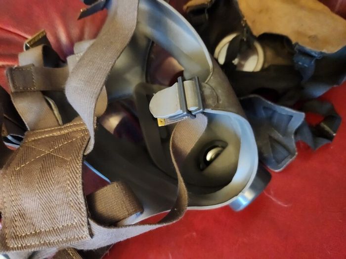 Two gas masks