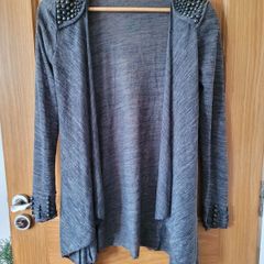 USCO Studded Shoulder Cardigan