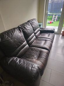 Leather recliner Sofa 3 seater