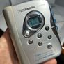 Panasonic RQ-CR18V portable cassette player with a built-in AM/FM radio. Image 2