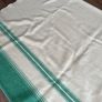 Vintage Foxford wool blanket rare green Image 5