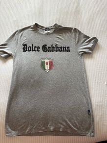 Vintage Y2K D&G Dolce & Gabbana T-Shirt | Authentic Ittierre | Size M | Like New