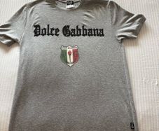 Vintage Y2K D&G Dolce & Gabbana T-Shirt | Authentic Ittierre | Size M | Like New