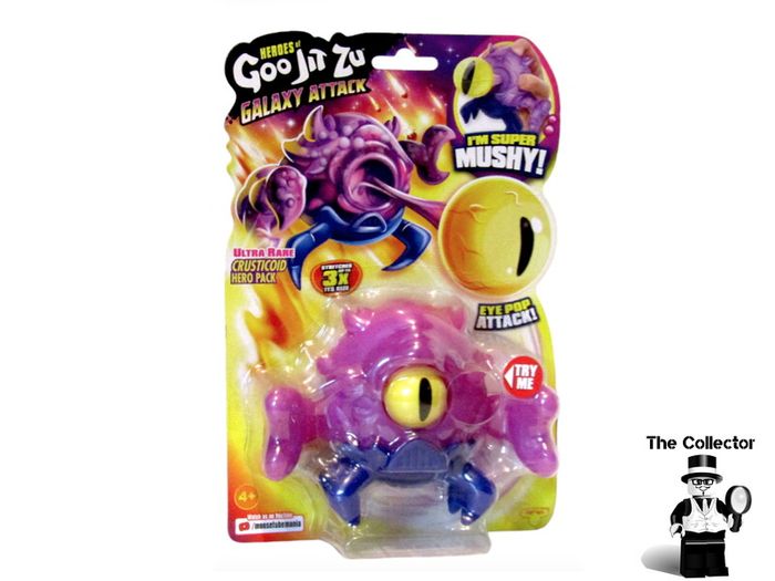 Heroes of Goo Jit Zu Ultra Rare Crusticoid Figure Brand New Sealed Rare Hard To Find
