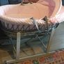 Pink moses basket Image 3