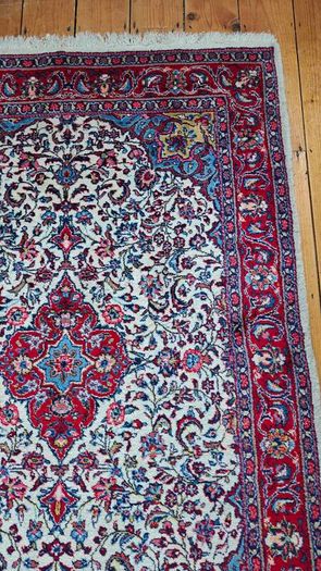 Fabulous  Persian Sarouk 154cm x 105cm Hand Knotted Rug Carpet