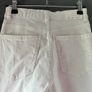 BERSHKA ladies white distressed jeans size 4/6 Image 2