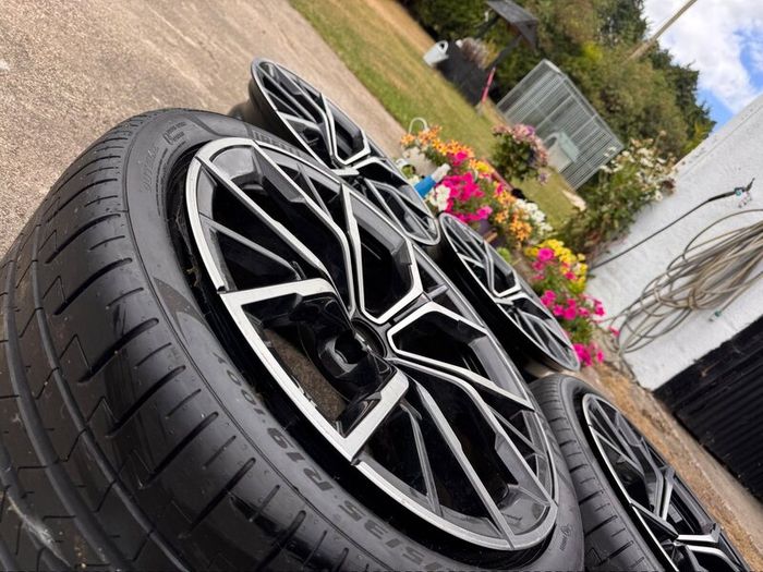 genuine OEM 19-inch BMW M Sport wheels for the 202