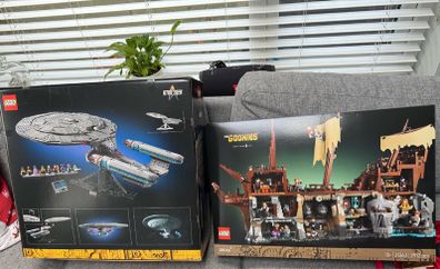 lego Star Trek and Goonies