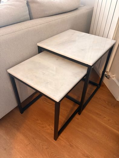 Nest of table - Marble Top