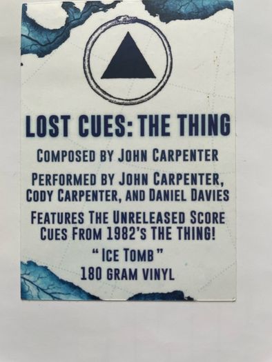The Thing - Soundtrack (Boxset) - John Carpenter & Ennio Morricone (+DVD)
